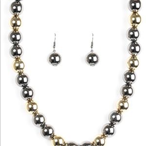 Gold/silver beaded set